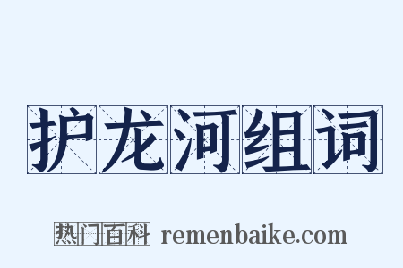 护龙河组词是什么意思的图片